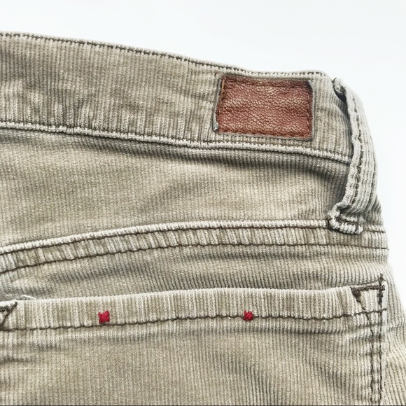 BDG Urban Outfitters Cigarette Mid Rise Cords Skinny Pants Size 29 Beige - Picture 4 of 6